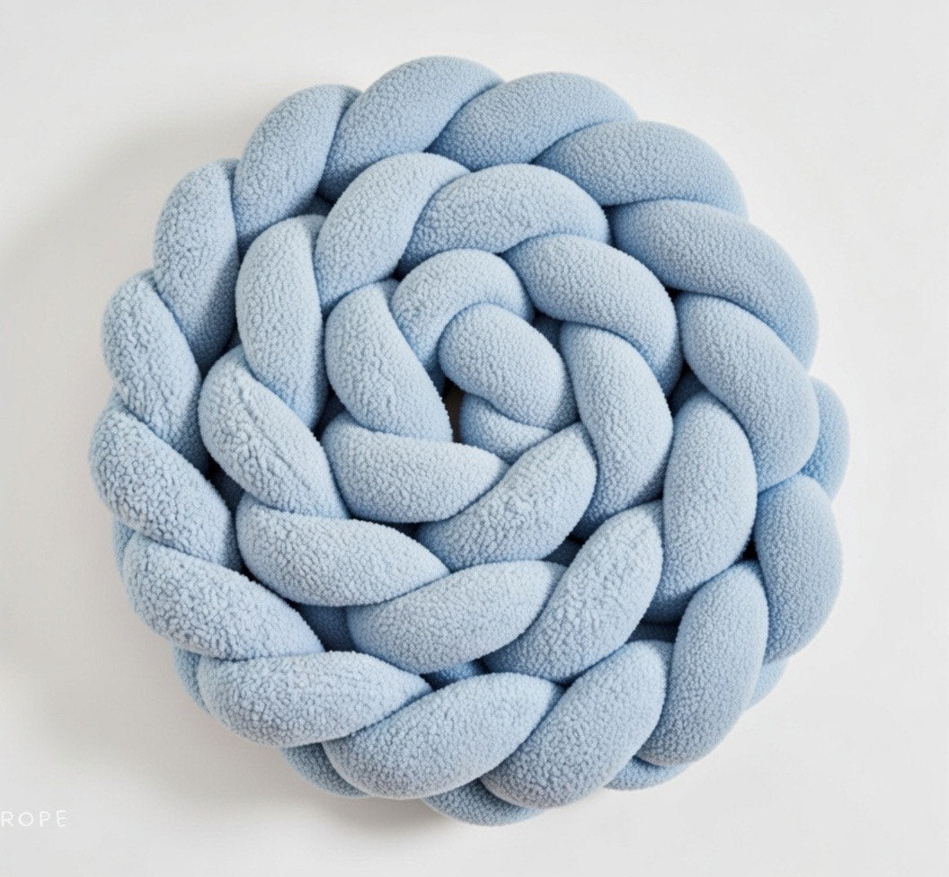 Paracolpi Intrecciato Celeste